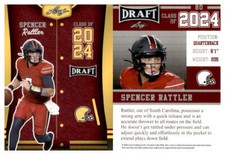 2023 LEAF DRAFT PICK FOOTBALL YELLOW/GOLD - YOU PICK #1 - #100 * FREE SHIP *