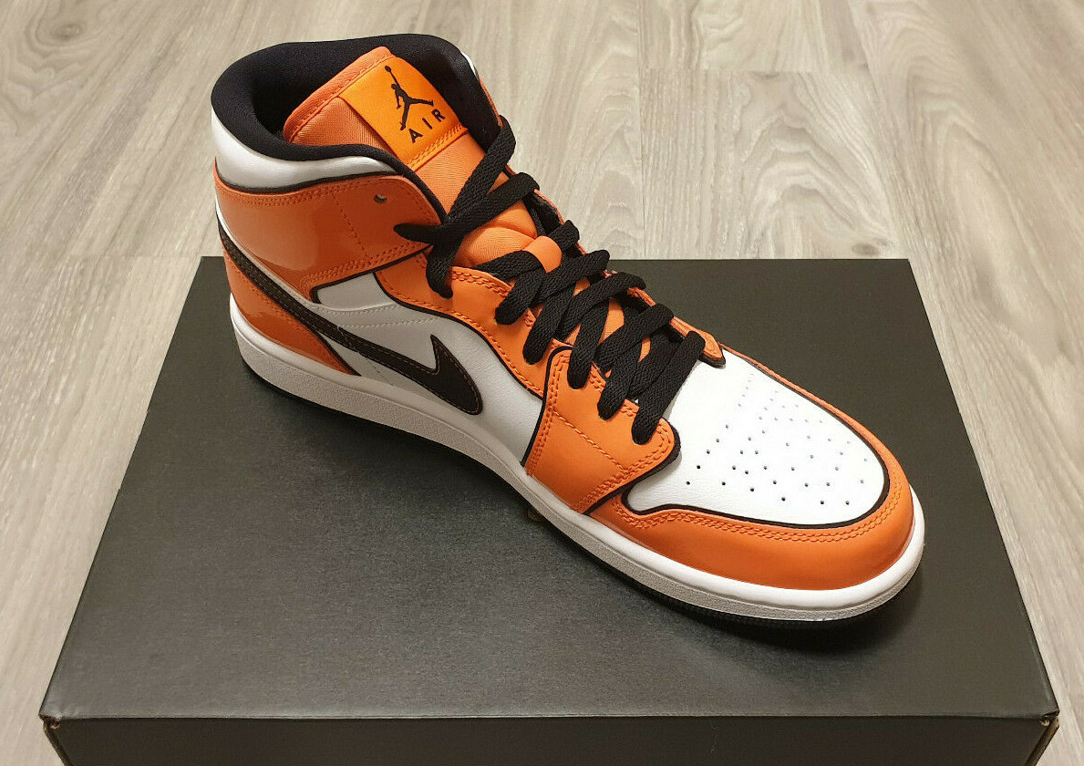 Купить Nike Air Jordan 1 Mid SE Turf Orange на Аукцион DE из Германии с  доставкой в Россию, Украину, Казахстан