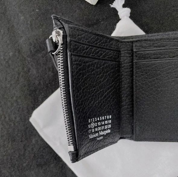 Margiela Maison Margiela Tri-fold Wallet Black Fashion