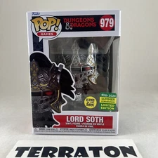 Funko Pop! Lord Soth 979 Dungeons & Dragons Glow GITD 2024 Shared SDCC GameStop