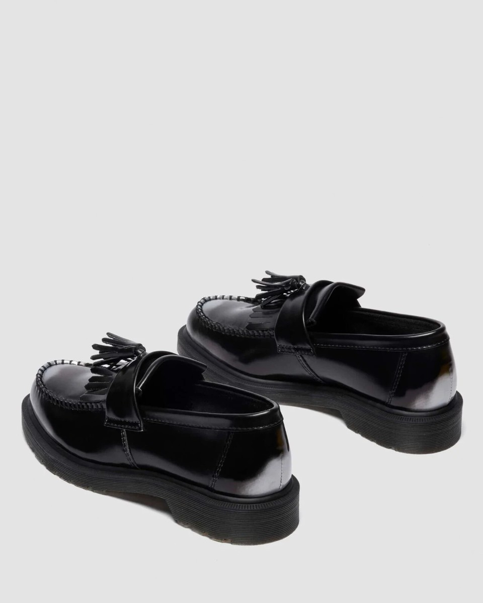 Dr. Martens ADRIAN TASSEL LOAFERS SILVER 14573020 JAPAN | eBay