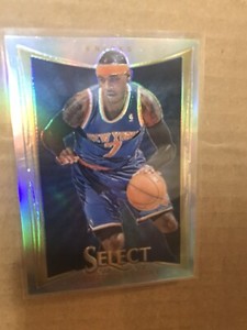 2012-13 Panini SELECT #80 SILVER PRIZM Carmelo Anthony New York Knicks FHOF