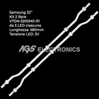 SAMSUNG TV V7DN-320SM0-R1 BN96-43703A CY-JM032AGHV1V 2-BAR LED STRIP KIT