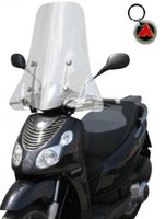 Fabbri Komplettschutzscheibe Piaggio Carnaby 125 200 250 2007 2008 2009 2010