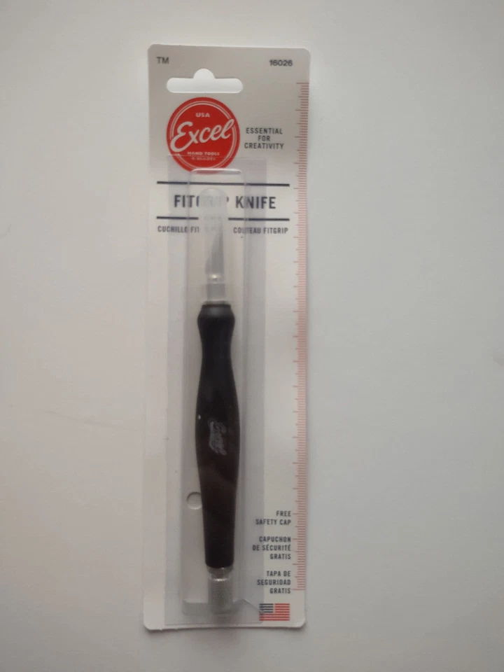 Cuchillo Excel Blades K26 Fit Grip #16026 HECHO EN EE. UU. Foto 2 de 3
