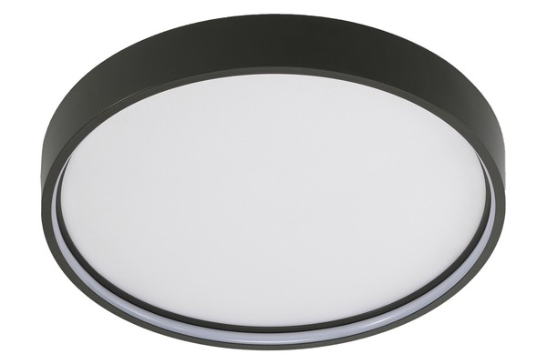 Casa Nova Digo Led-Deckenleuchte Deckenlampe Alu Dunkelgrau Ø 45 Cm Dimmbar-image
