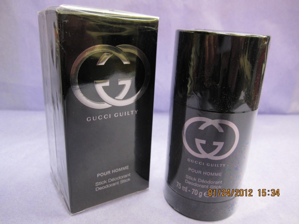 GUCCI GUILTY POUR HOMME 2.4 oz / 70 G /75 ML Deodorant Stick