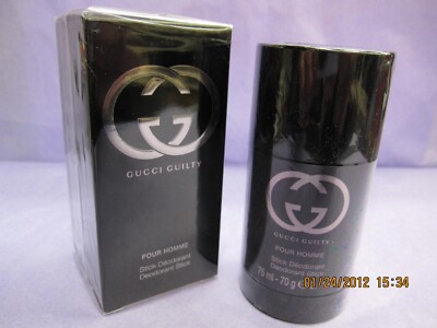 GUCCI GUILTY POUR HOMME oz 70 G /75 ML Deodorant Stick