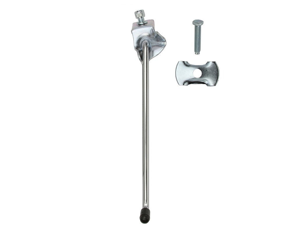 Steel Kickstand Center 9" Long Chrome.