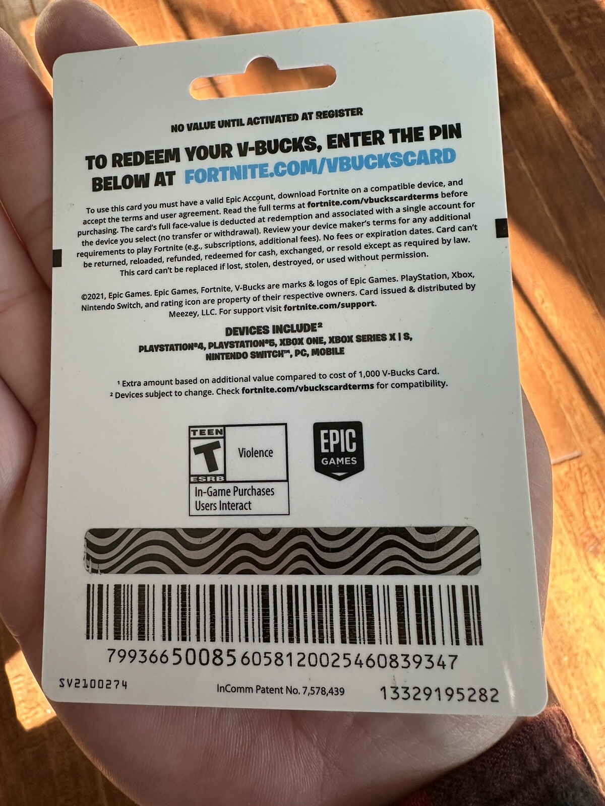 Fortnite VBucks Gift Card For 13,500 VBucks eBay