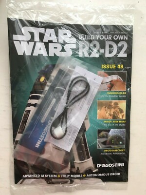 Maßstab 1:2 Deagostini Star Wars Build Your Own R2-D2 Ausgabe 48 komplett mit Teil