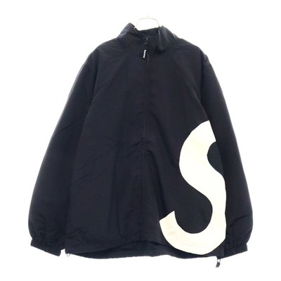 SUPREME 20SS S Logo Track Jacket Black Used 