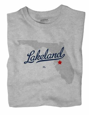 Lakeland Florida FL Fla T-Shirt MAP