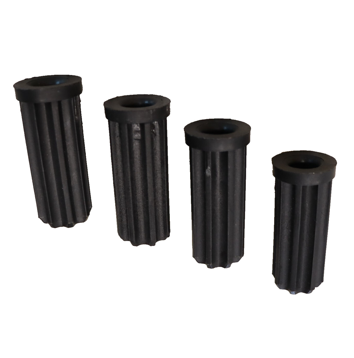 4 Pc- RT125 Caster Wheel Sockets for 7/16" Wheel Stem, Fits 1 Inch 18 Guage Pipe