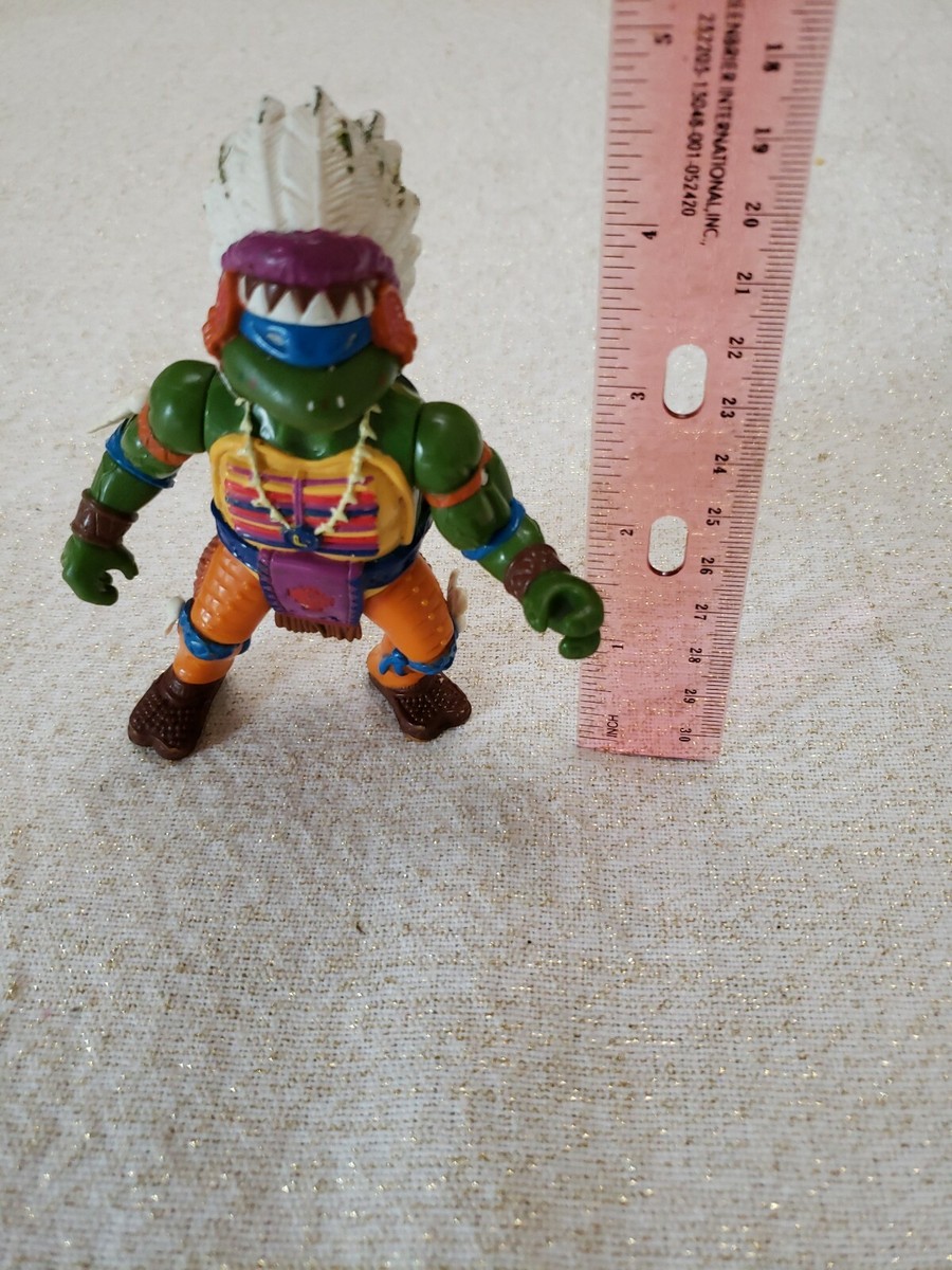 1992 Teenage Mutant Ninja Turtles Chief Leo w/ Headdress