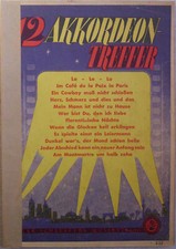 Spartiti: Reiny Roland, 12 colpi per fisarmonica Peter Schaeffers Musikverlag, 1950.