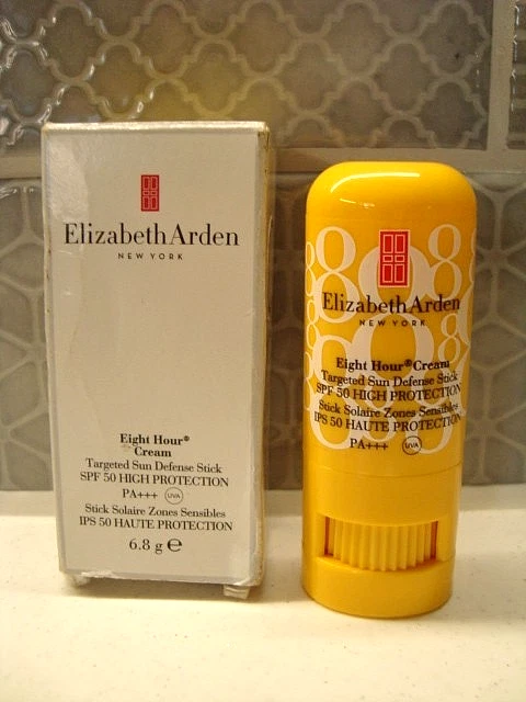 NEW Elizabeth Arden Eight Hour Cream Sun Defense Stick SPF 50 PA+++ 6.8g BOXED - Image 1 of 3