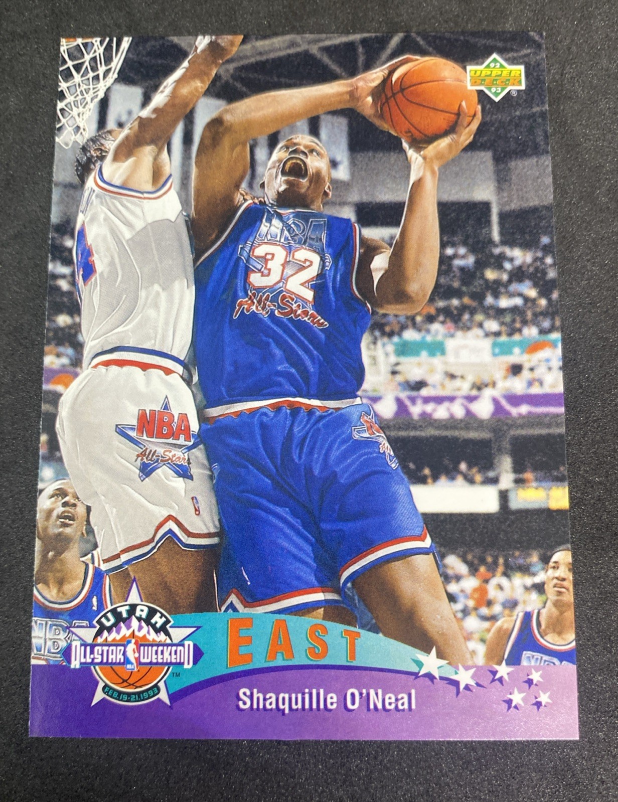 1992-93 Upper Deck - All-Star Shaquille O'Neal #424 (RC)