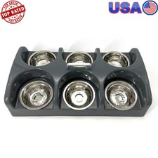 Puppy Feeder Station Multiple Dog Bowl System Easy Clean Reduce Food Waste New