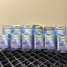 120 Pieces Nicolette 4mg Gum White Ice Mint 6 Packs Of 20