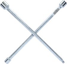 KS TOOLS Radkreuzschlüssel für PKWs, 1/2"x17x19x22mm