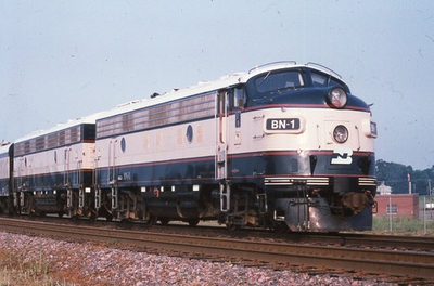 #ad Duplicate Train Slide Burlington Northern BN 1 06 25 1995 Galesburg IL $4.60