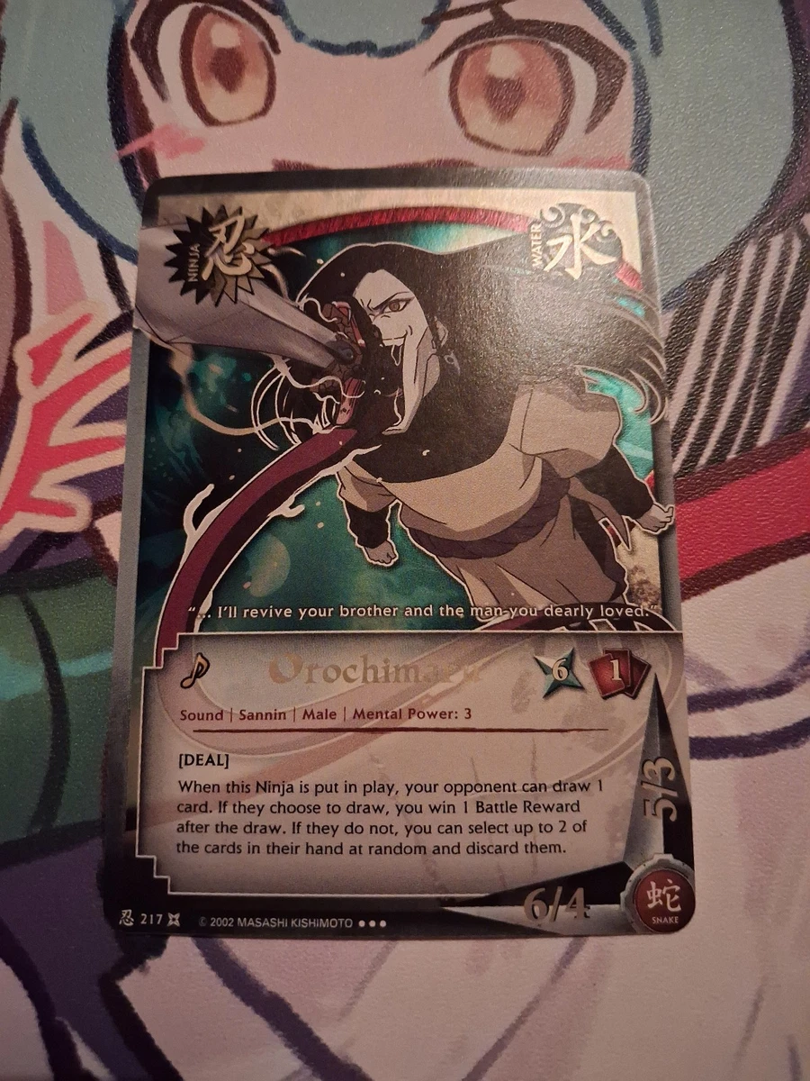 Naruto CCG Near Mint or Better Super Rare Individual Collectible