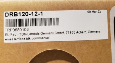 TDK Lambda / Power Supply / DRB120-12-1  NEW SEALED