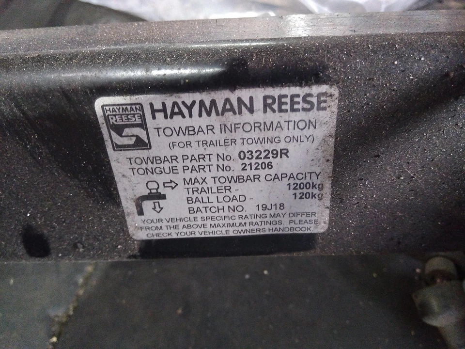 TOYOTA CAMRY TOWBAR XV70, 09/17-05/24 17 18 19 20 21 22 23 24 - image 2 of 4