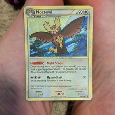 Pokémon TCG Noctowl HGSS06 HGSS Promo Holo Stage 1 90 HP English 2010 on eBay