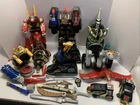 Power Rangers Megazord Mixed Parts And Weapons Lot Bandai Vintage Originals LOoK