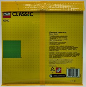 LEGO Classic Lot x10 GREEN BASEPLATE 32x32 10700 NEW Sealed NiB Retired B120