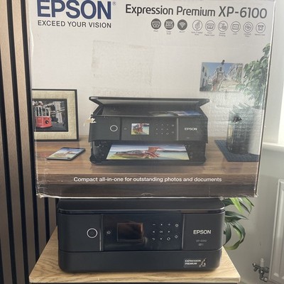 Epson Expression Premium XP-6100 All-in-One Tintenstrahldrucker Scannen Kopieren WLAN