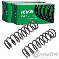 2X KYB K-FLEX Fahrwerksfedern Hinten Passend FÜR Mitsubishi Lancer Links+Rechts