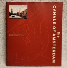 The Canals of Amsterdam by Paul Spies 1991 Hardcover HCDJ Pictorial 4 Centuries