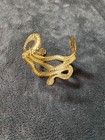 Krewe Of Cleopatra 50th Anniversary Madri Gras Snake Cuff Bracelet With... — photo 5