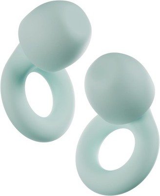Loop Quiet 2 Ear Plugs 16 dB Noise Reduction Earplugs Mint Clear Speech Relief 