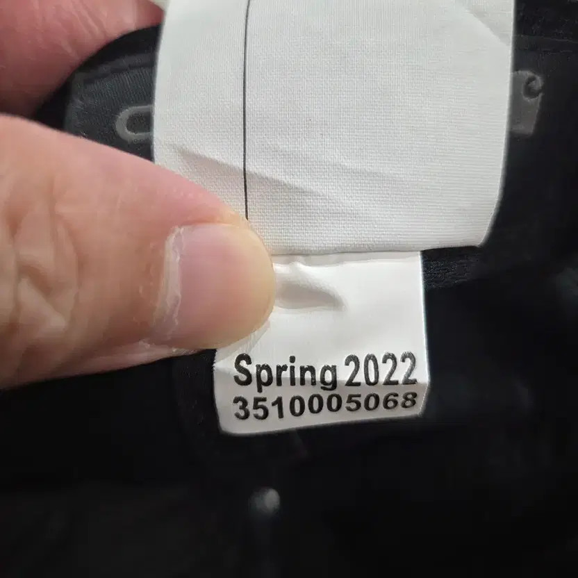 Carhartt Black Canvas Logo Patch Cap - Adjustable One Size thumbnail 4