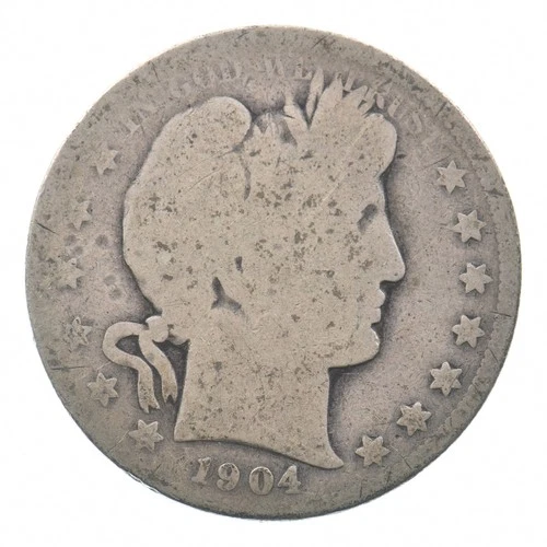 1904-O Barber Half Dollar Estate Coin Collection *443