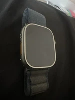 Apple Watch Ultra 2 49mm Titanium Case with Trail Loop - Green, GPS + Cellular)