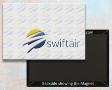 Swift Air Airlines Logo Handmade 3.25" x 2.25" Fridge Magnet  (LM14194)