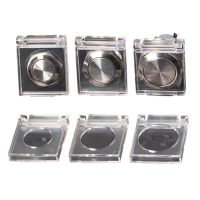 10pcs 16/19/22mm metal button protective cover #jg