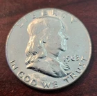 1963 Franklin Half Dollar CHOICE GEM BRILLIANT PROOF - 90% Silver