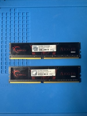 G.SKILL Aegis 16GB (2 x 8GB) 3000MHz (DDR4 RAM Intel XMP Desktop Memory) G Skill