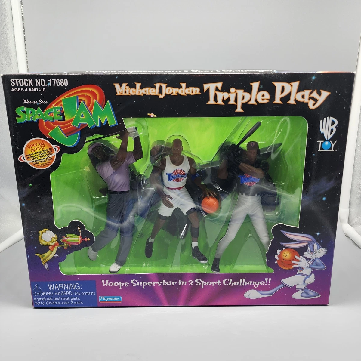 Michael Jordan Space Jam Toy Indiana Sports Action Figures for