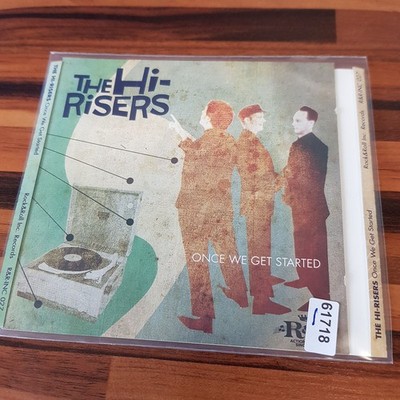 THE HI-RISERS once we get started VG+/VG+ (CD Album, Rock, Rock & Roll Inc.)
