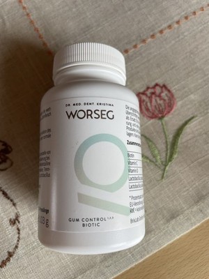 Dr Kristina Worseg GUM CONTROL BIOTIN  120 Lutsch-Presslinge Neu OVP