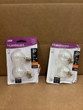 4-Pack FEIT Electric 20 Watt E12 Candelabra Candle Warmer Bulbs Soft White
