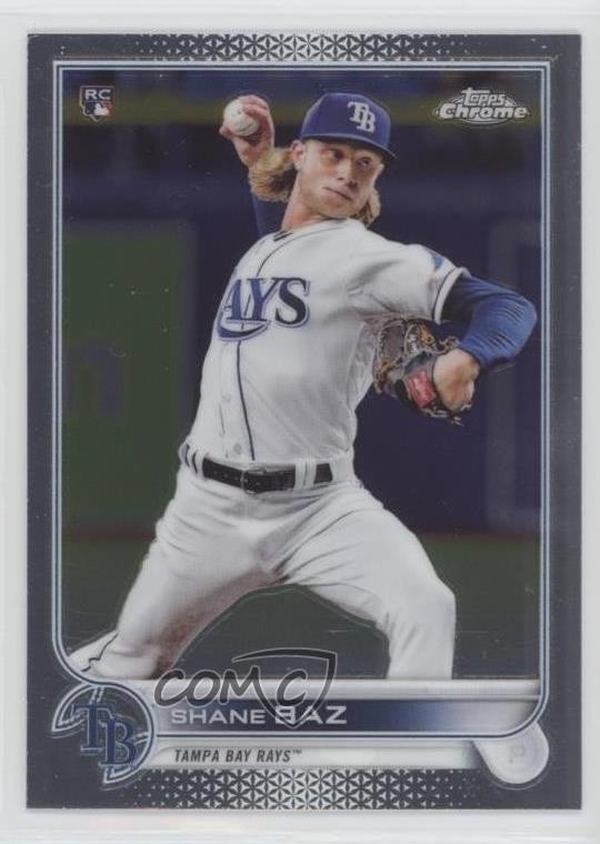 2022 Topps Chrome Shane Baz #201 Rookie RC
