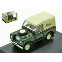 Land Rover Series 2A Swb Canvas Green 1:76 Oxford Auto Stradali -D- Neues Modell